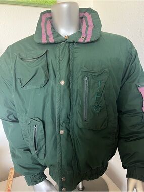 Vintage 90’s Triple FAT Goose puffer down coat jacket sz XL